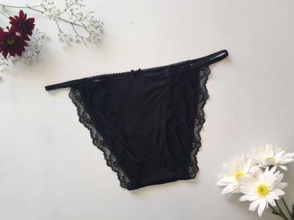 Imagen de Victoria's Secret  Panty Bikini Satín y Encaje